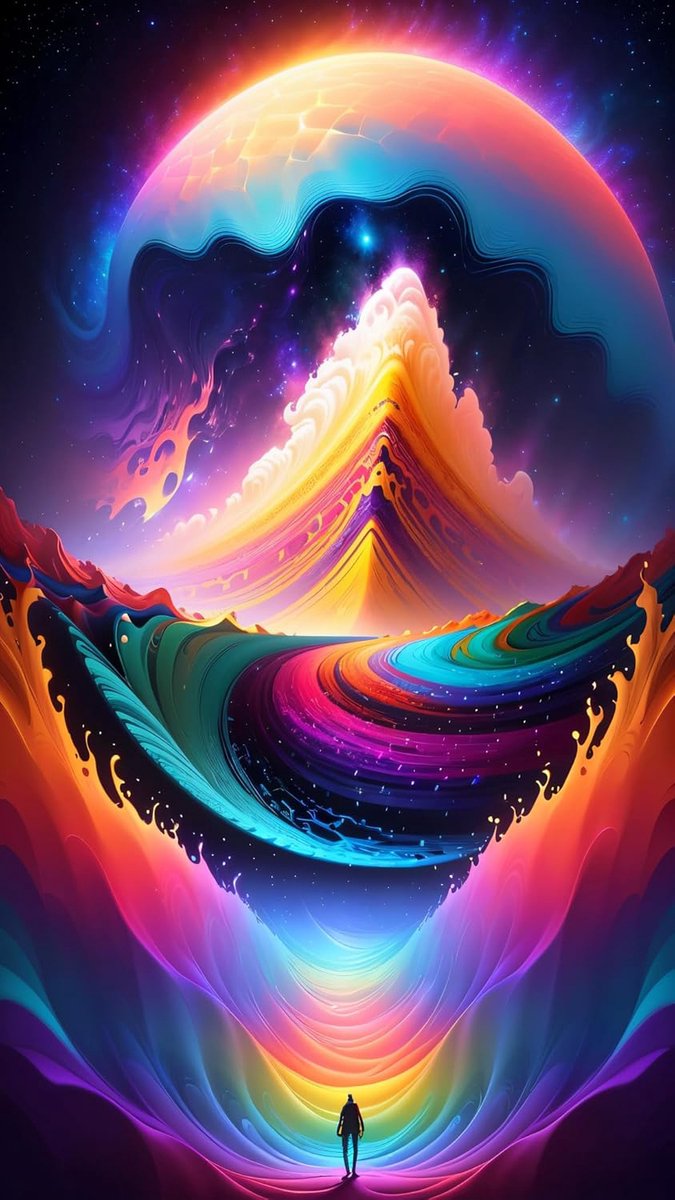 5D Diamond Painting Groot Formaat 40x70 cm - Abstract Kleurrijk - Set voor Woonkamer & Slaapkamer